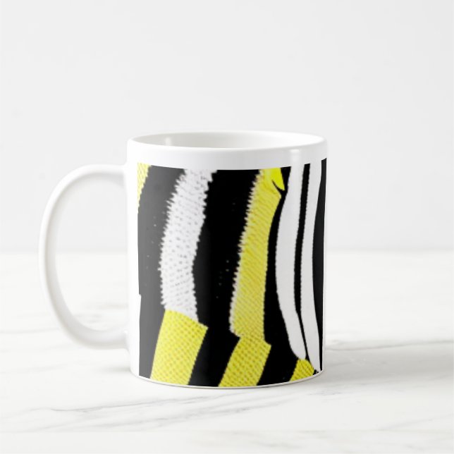 Fun Zebra Print Kaffeetasse (Links)