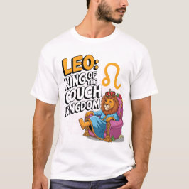 Fun Zodiac Leo Design T-Shirt