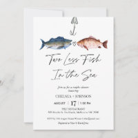 Fun zwei weniger Fisch in der Sea Bridal Paare Dus