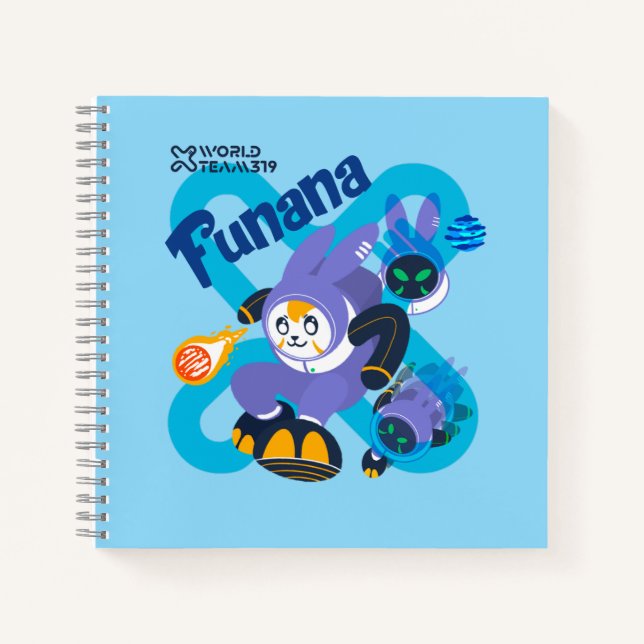 Funana Notebook Notizbuch (Vorderseite)