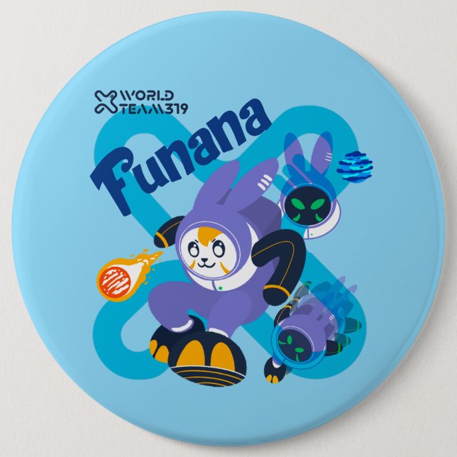 Funana-Taste Button (Vorderseite)
