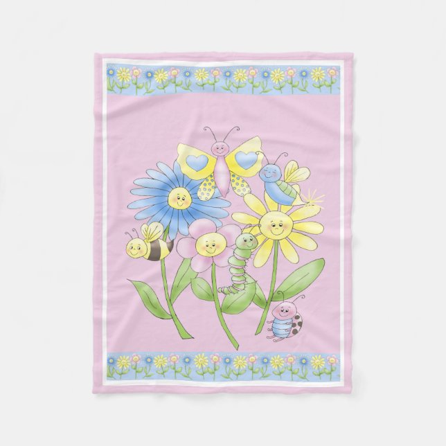 FunBugs Fleecedecke (Vorderseite)