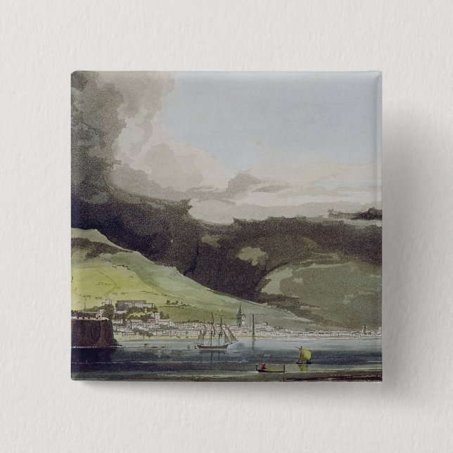 Funchall, überziehen 1 von "einer Reise zu Button (Vorderseite)