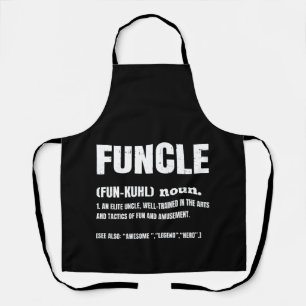 Funcle Funny Uncle Definition Schürze