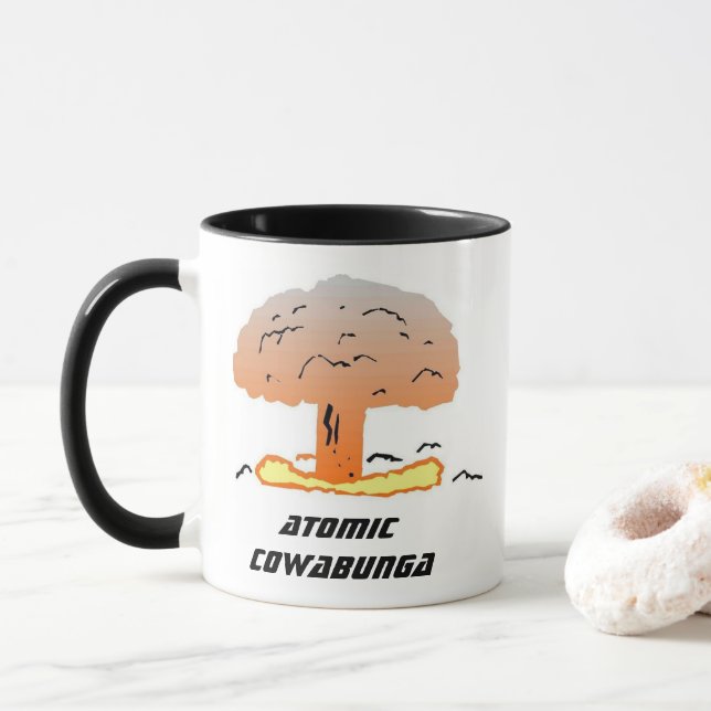 FUNCOW® Atomic Cowabunga Tasse (Mit Donut)