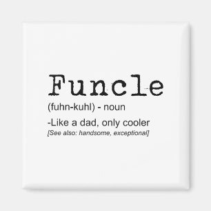 Functional Definition Funny Joke-Geschenk für Onke Magnet