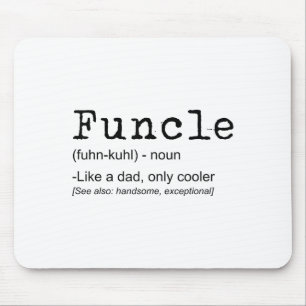 Functional Definition Funny Joke-Geschenk für Onke Mousepad