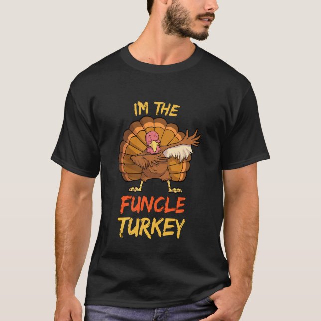 Functional Turkey Matching Family Group Erntedank  T-Shirt (Vorderseite)