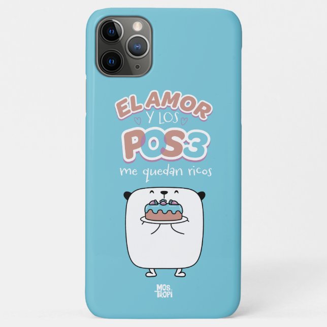 Funda para Iphone│El amor y los postres Case-Mate iPhone Hülle (Rückseite)