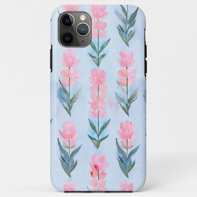 Funda para IPhone floral de tulipanes Case-Mate iPhone Hülle (Rückseite)