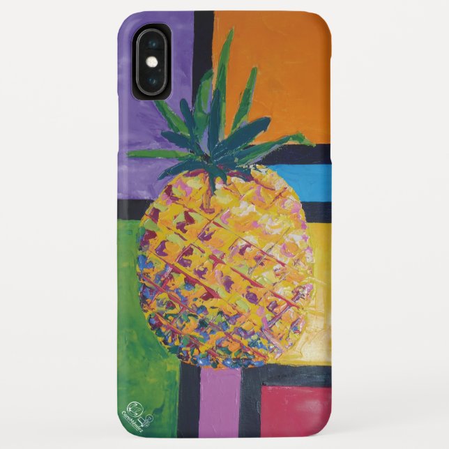 Funda para iPhone / iPad, Imagen Obra: Piña, serie Case-Mate iPhone Hülle (Rückseite)