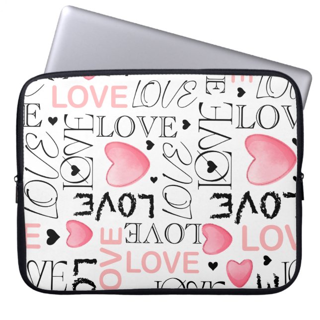 Funda para laptop Romantic Modern Laptopschutzhülle (Vorderseite)