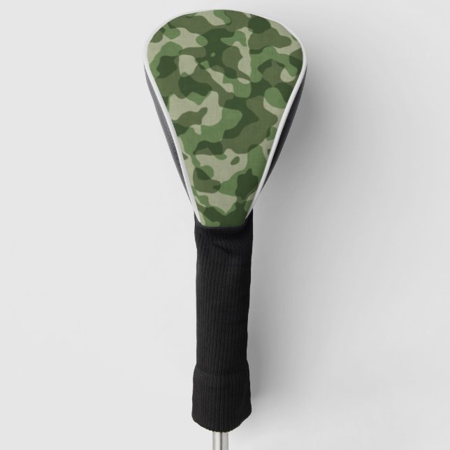 Funda para palo de golf  textura militar headcover (Vorderseite)