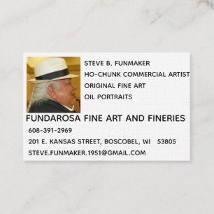 Fundarosa Kunst-Visitenkarten Visitenkarte