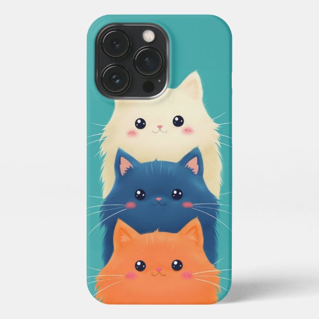 Fundas de gatitos para iPhone iPhone Hülle (Rückseite)