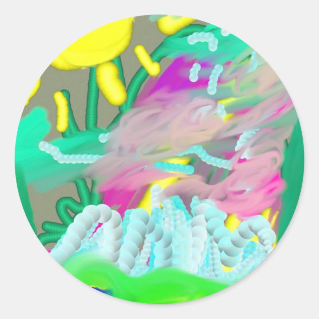 FUNDAY RUNDER AUFKLEBER (Vorderseite)