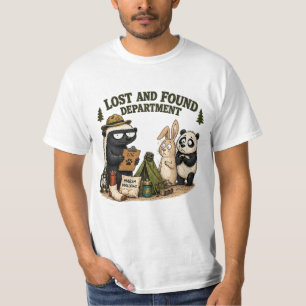 Fundbüro Honigdachs Camping-Ausrüstung T-Shirt