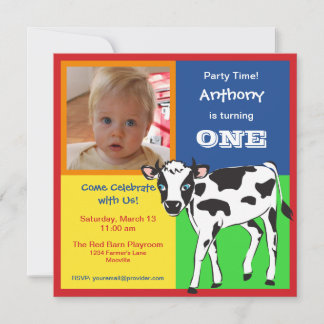Fundierte Foto-Einladung Einladung
