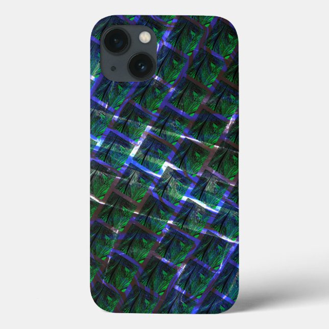 Fundo com imagem verde sob grade escura? Case-Mate iPhone hülle (Rückseite)