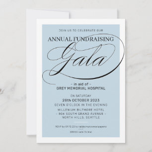 FUNDRAISIERENDE GALA-Veranstaltung extravagant, el Einladung