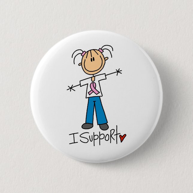 Fundraising I Unterstützung Button (Vorderseite)