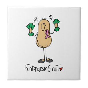 Fundraising-Nuss-T-Shirts und Geschenke Fliese