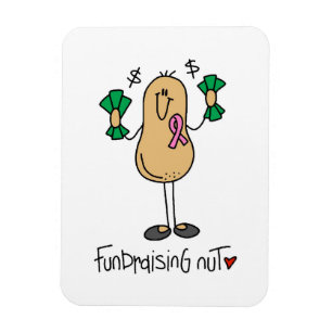 Fundraising-Nuss-T-Shirts und Geschenke Magnet