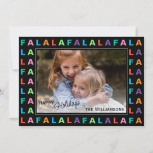 Fundus Colorful Classic FA LA LA LA LA Feriensaiso Feiertagskarte