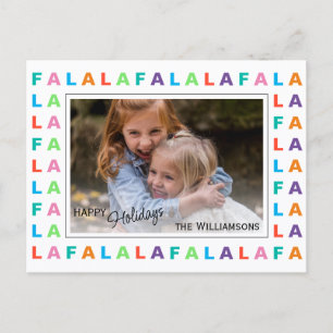 Fundus Colorful Classic FA LA LA LA LA Feriensaiso Postkarte