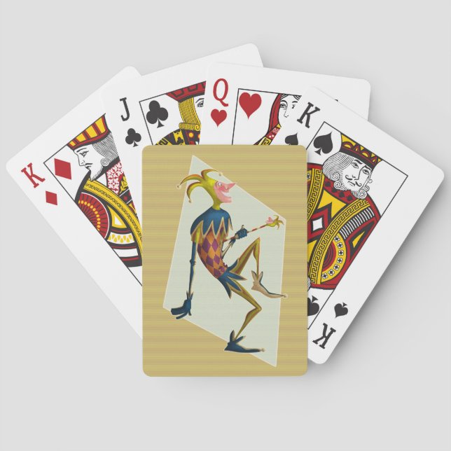 Fundus Colorful Dancing Joker Spielkarten (Rückseite)