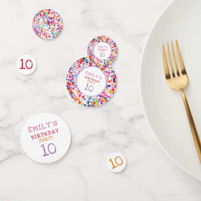 Fundus Colorful Watercolor Paint Blocks Kindergebu Konfetti (Gruppe)