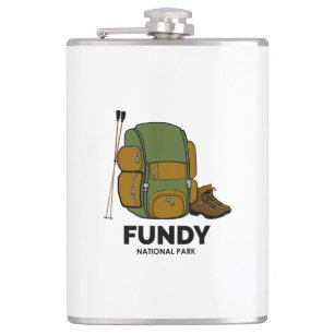 Fundy National Park Backpack Flachmann