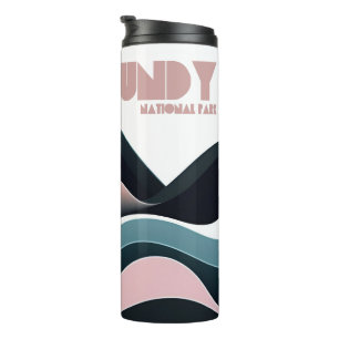 Fundy National Park Colored Hills Thermosbecher