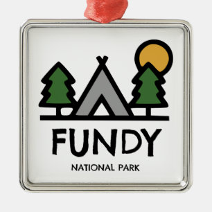 Fundy National Park Ornament Aus Metall