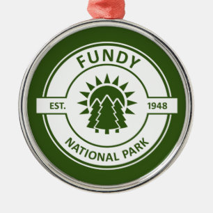 Fundy National Park Ornament Aus Metall