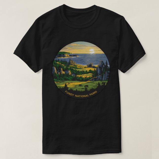Fundy National Park T-Shirt (Design vorne)