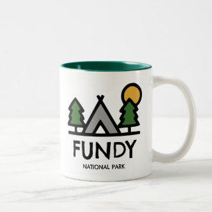 Fundy National Park Zweifarbige Tasse