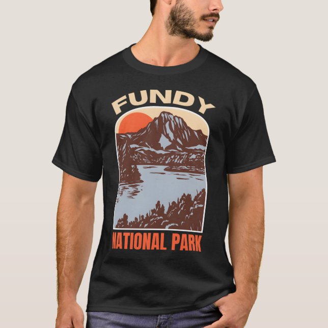 Fundy , New Brunswick � Spirit of Australia T-Shirt (Vorderseite)