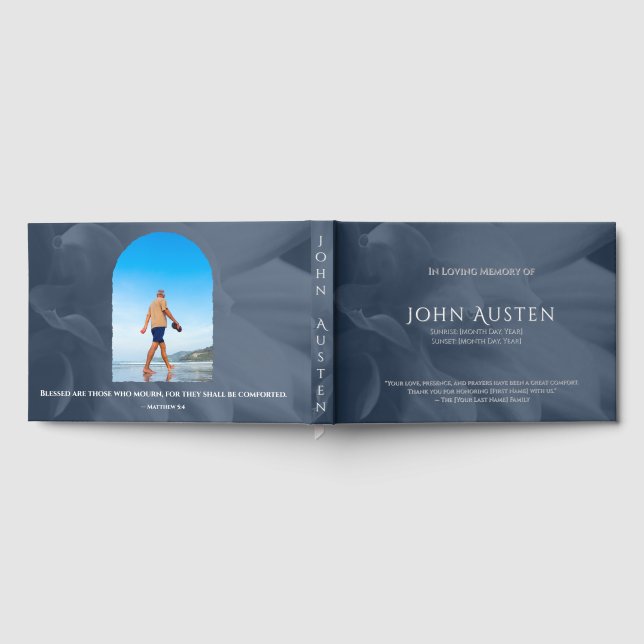 Funeral Guest Book Gästebuch (Voll)