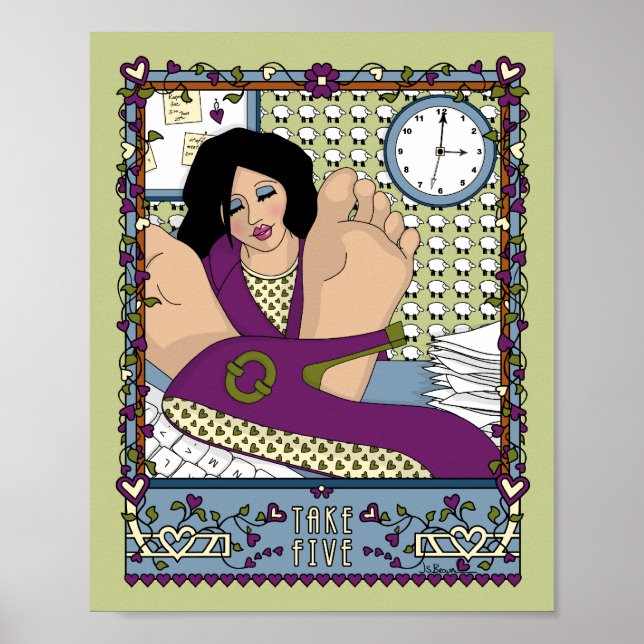 Fünf_A_8x10 Poster (Vorne)