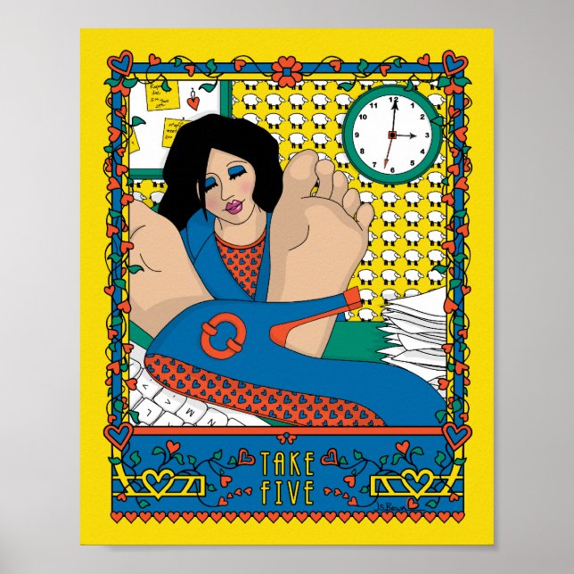 Fünf_B_8x10 Poster (Vorne)