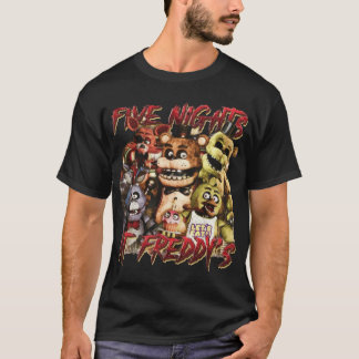 Fünf bei Nacht Freddys FNAF Movie Familie T-Shirt