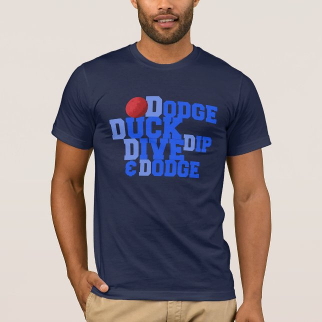 Fünf d von Dodgeball T-Shirt (Vorderseite)