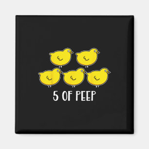 Fünf der Therapeuten für Peep Fun Magnet