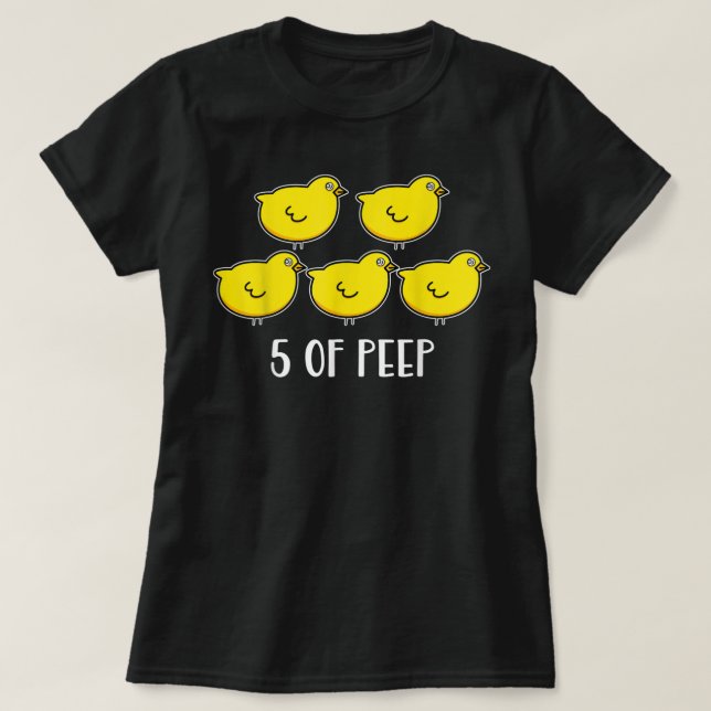 Fünf der Therapie mit PEEP-Therapeuten zur Behandl T-Shirt (Design vorne)