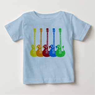 Fünf E-Gitarren Baby T-shirt