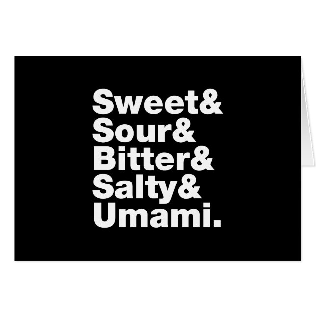 Fünf einfache Geschmacksgutscheine (Vorderseite (Horizontal))