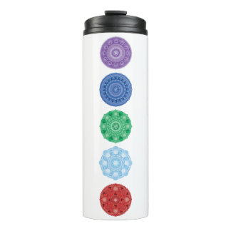 Fünf Elemente Multi-Color-Wärmeleiter Thermosbecher