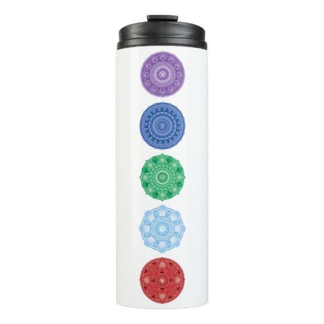 Fünf Elemente Multi-Color-Wärmeleiter Thermosbecher (Vorderseite)