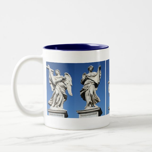 fünf Engel Zweifarbige Tasse (Links)